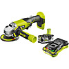 Ryobi ONE+ Angle Grinder Kit (1x 5.0Ah) 18V R18AG-150