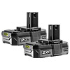 Ryobi ONE+ 2.0Ah Lithium+ Battery Twin Pack 18V RB18L202