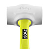 Ryobi Fibreglass Rubber Mallet (450g, White) RHHM450W