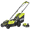 Ryobi ONE+ 33cm Lawn Mower 18V RLM18X33B40 4.0Ah Kit