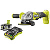 Ryobi ONE+ Brushless 125mm Angle Grinder Kit (1x 5.0Ah) 18V RAG18BL-150