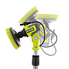 Ryobi ONE+ Water Fed Telescopic Scrubber Kit (1x 2.0Ah) 18V RWTS18-1C20GL